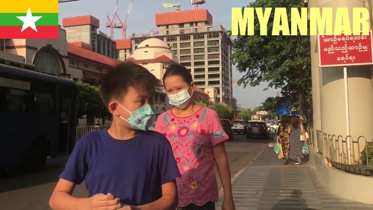 A Sightseeing Walking Tour in YANGON 🇲🇲