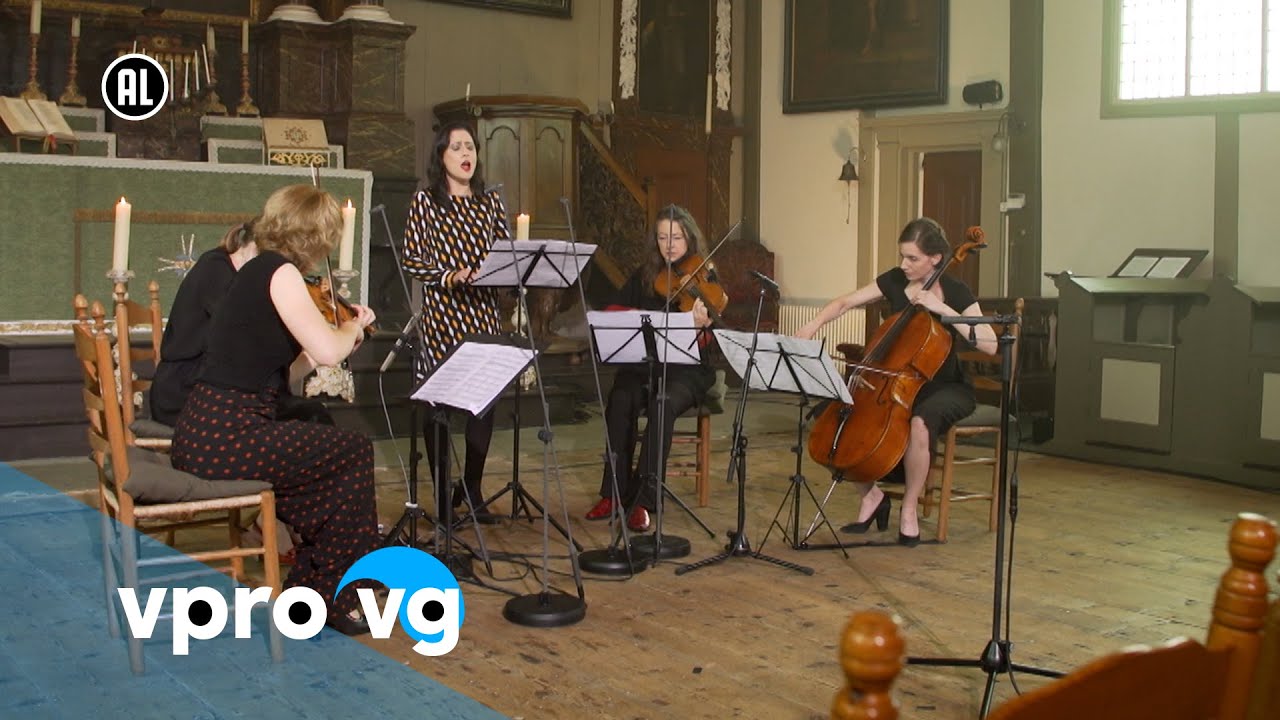 LUNA Quartet and Keren Motseri/ Rozalie Hirs - hand in hand (live @De Muziekhaven in Zaandam 2021)