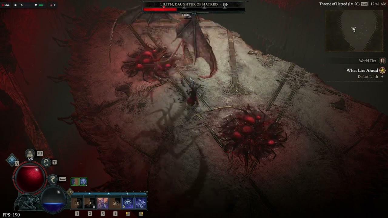 Diablo 4 - Lilith - Sorcerer Arc Lash Build