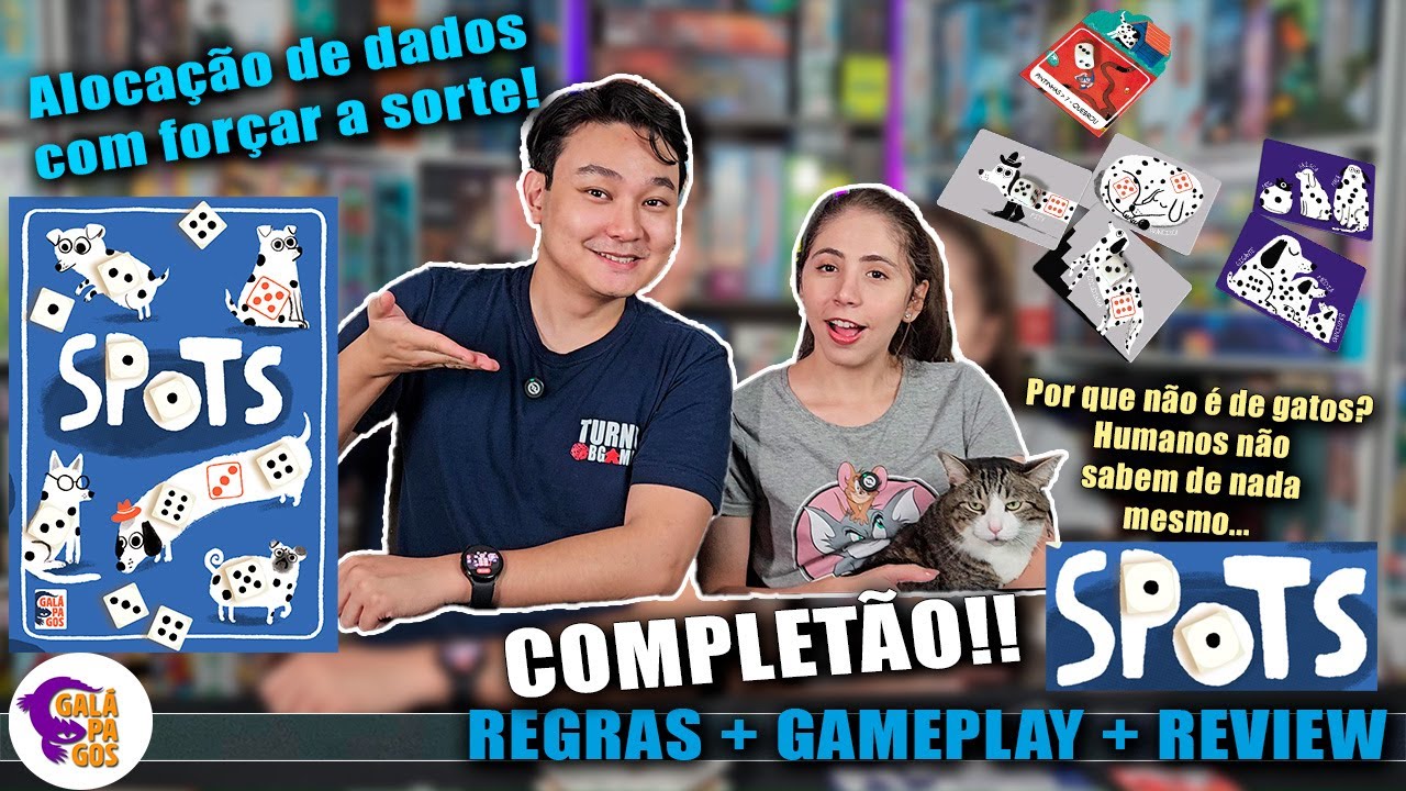 SPOTS l Regras + Gameplay + Review