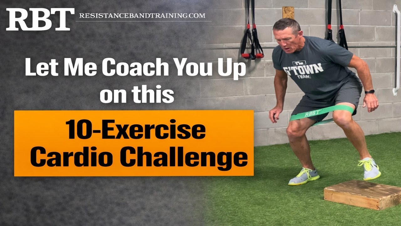 10-Exercise Anywhere Mini-Band Cardio - Core Workout