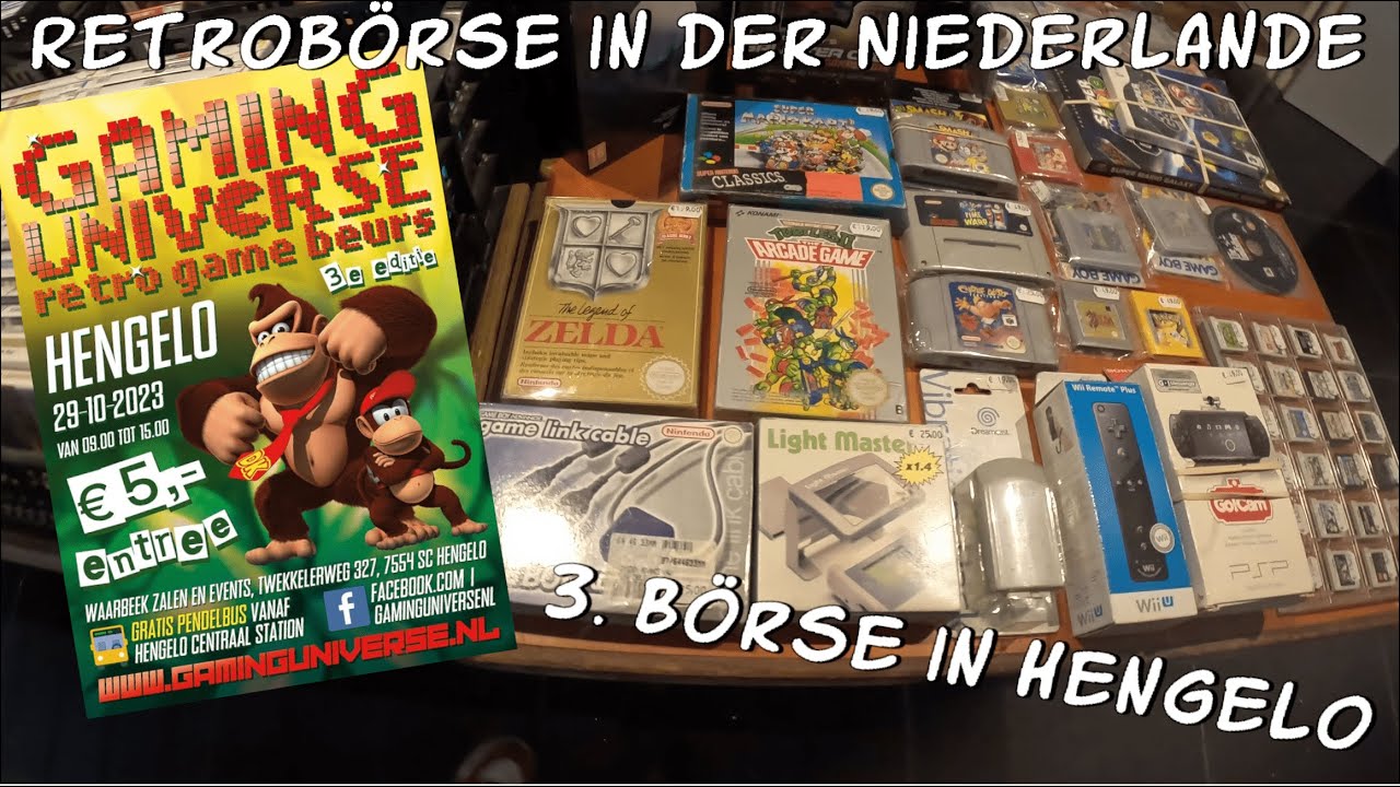Retrobörse/ Retrobeurs in den Niederlanden bei Hengelo /// sehr positiv Überrascht /// geile Funde