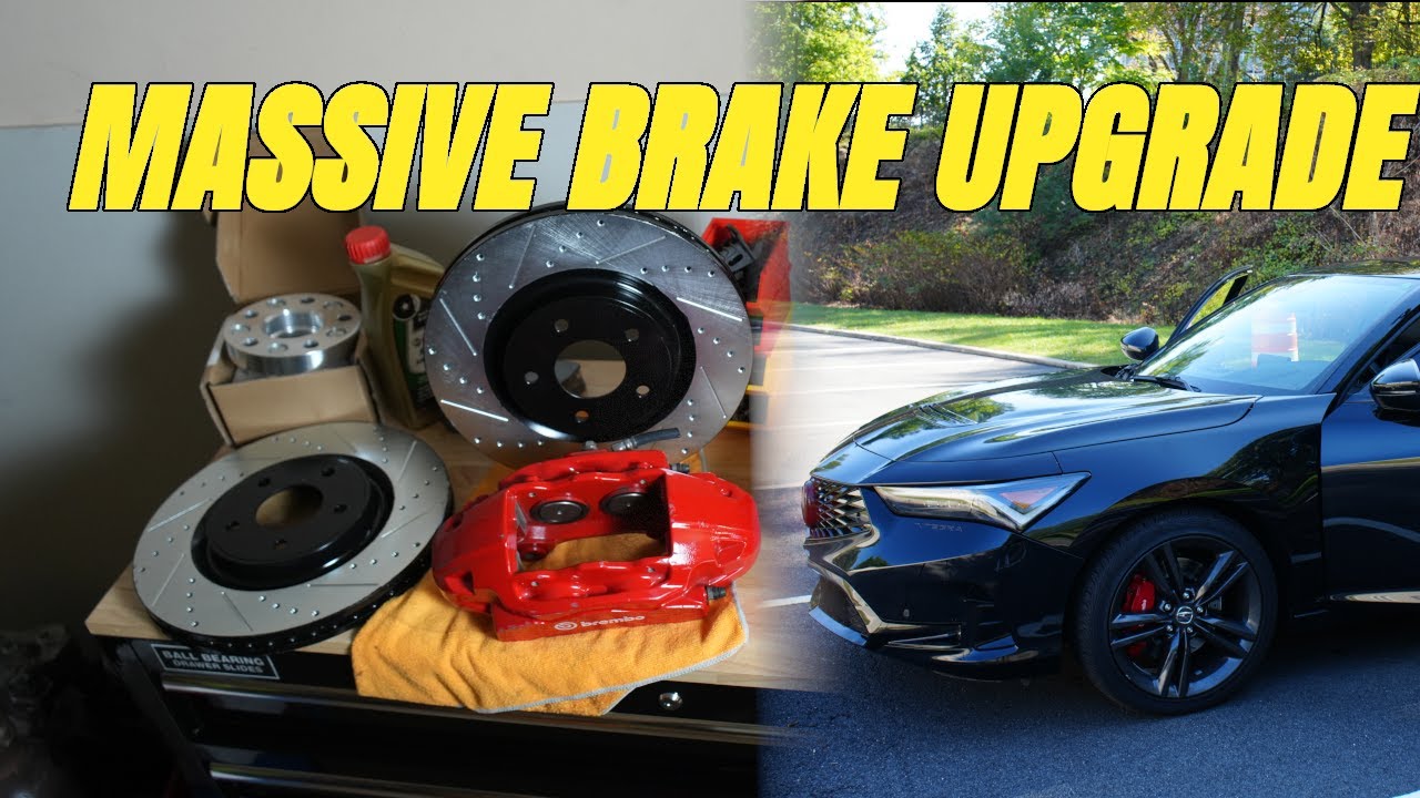 Acura Integra A-Spec Big Brake Upgrade | BREMBO BRAKES BABY