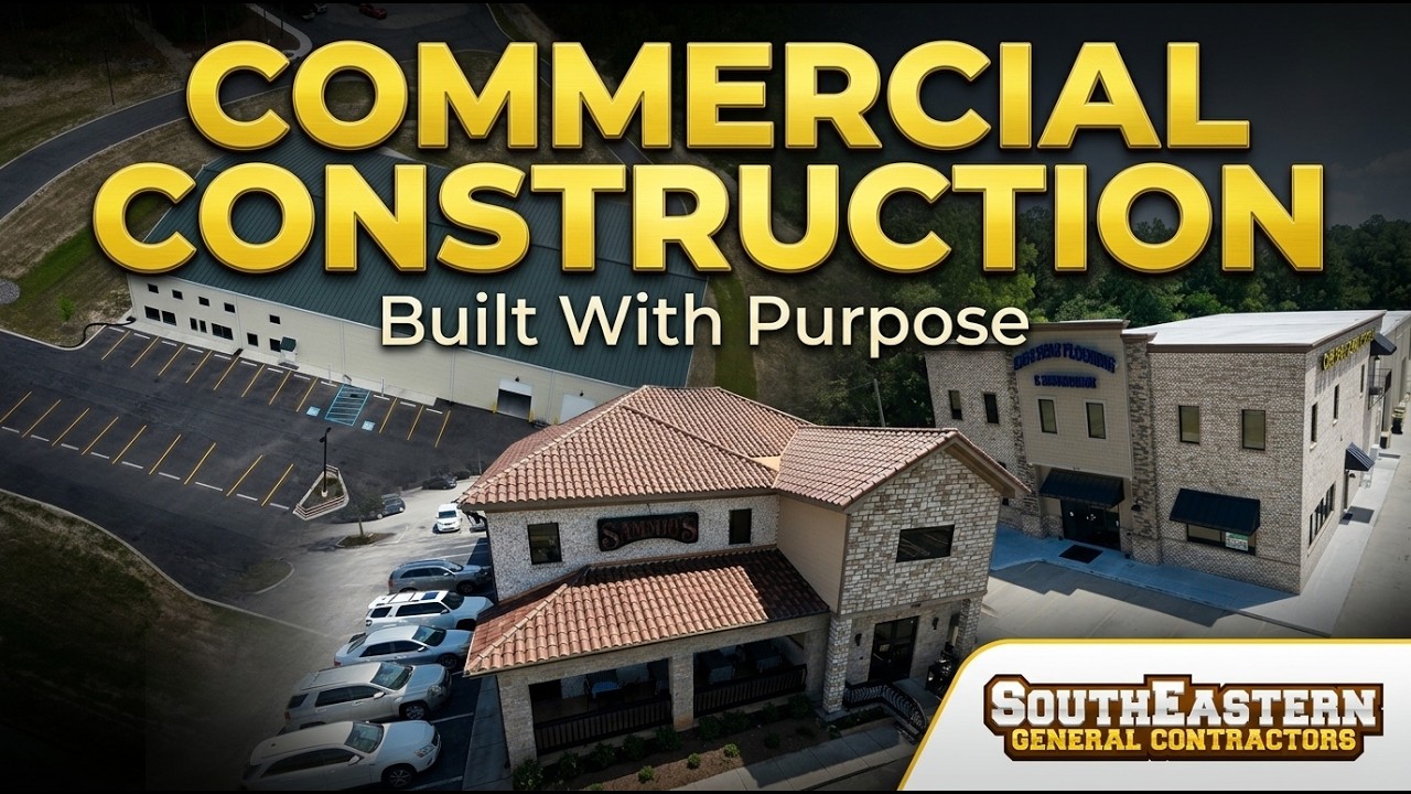 Commercial Construction Built With Purpose | South Eastern General Contractors