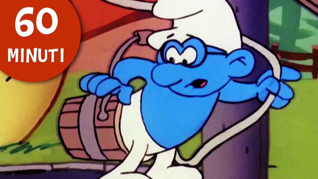 I Pasticci del Puffo Quattrocchi! 😂  &bull; I Puffi &bull; Cartoni Per Bambini
