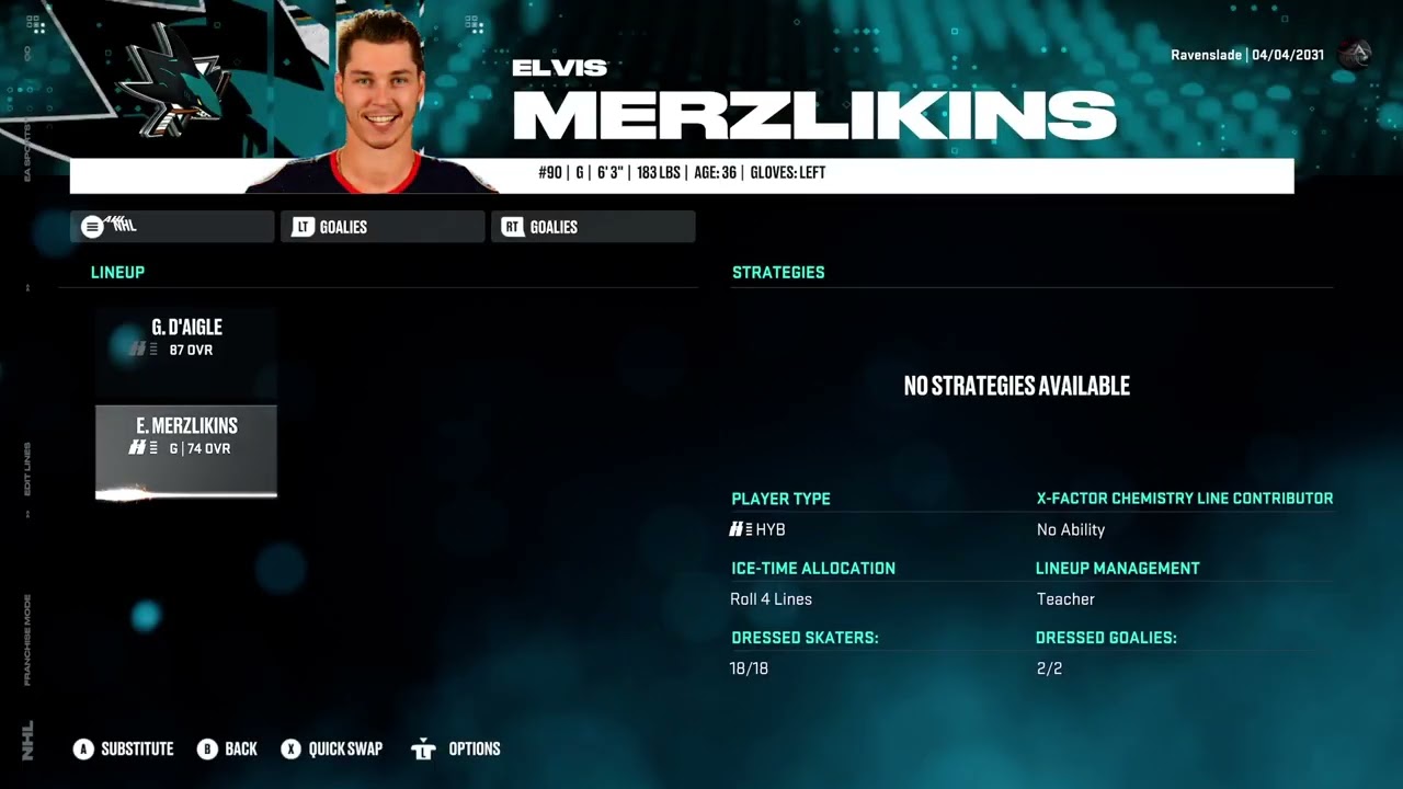 Playing NHL 25 | Franchise Mode | San Jose Sharks - Year 7