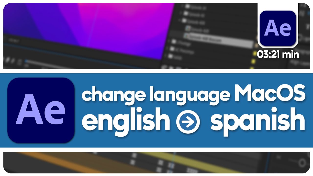How to change language in After Effects: Quick and easy tutorial