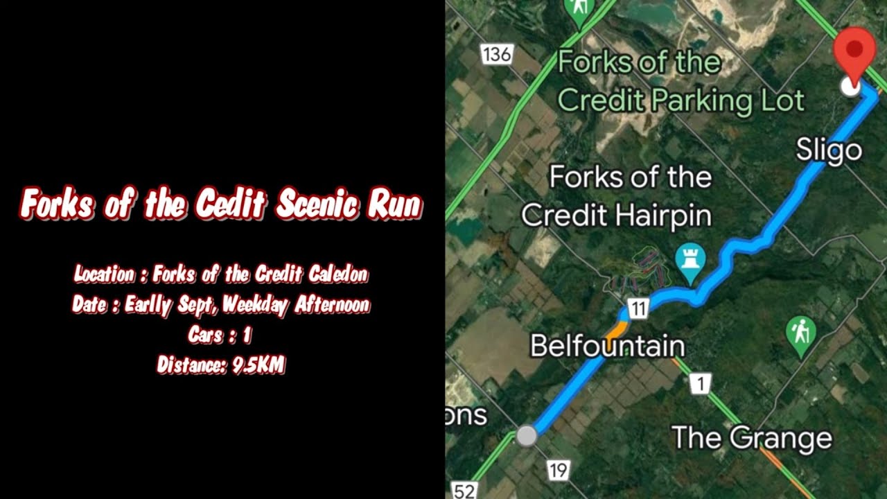 Fun Driving Roads Episode 1 - Forks of the Credit Road (Caledon)