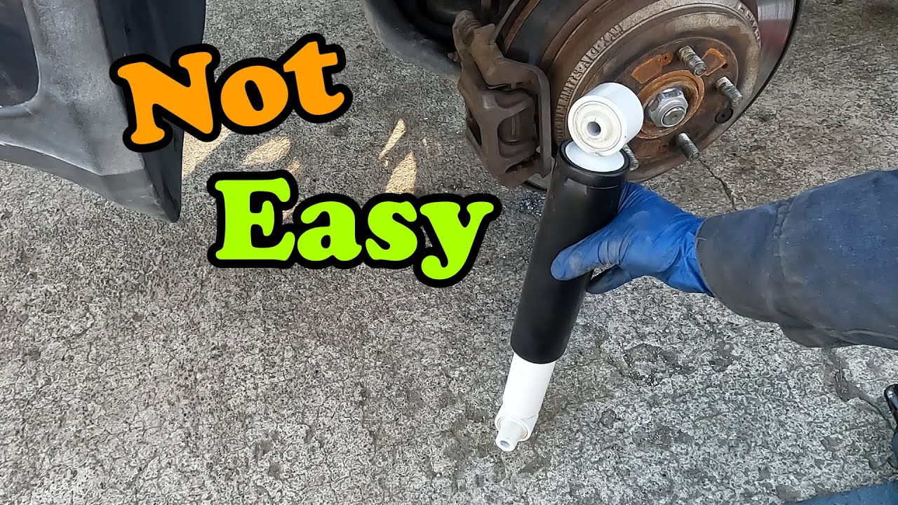 2007-2013 Acura MDX Rear Shock Replacement How To DIY