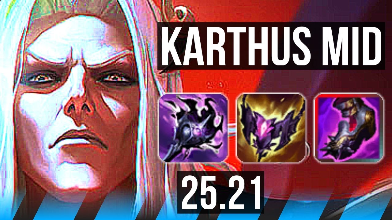 KARTHUS vs VIKTOR (MID) | EUW Master | 25.21