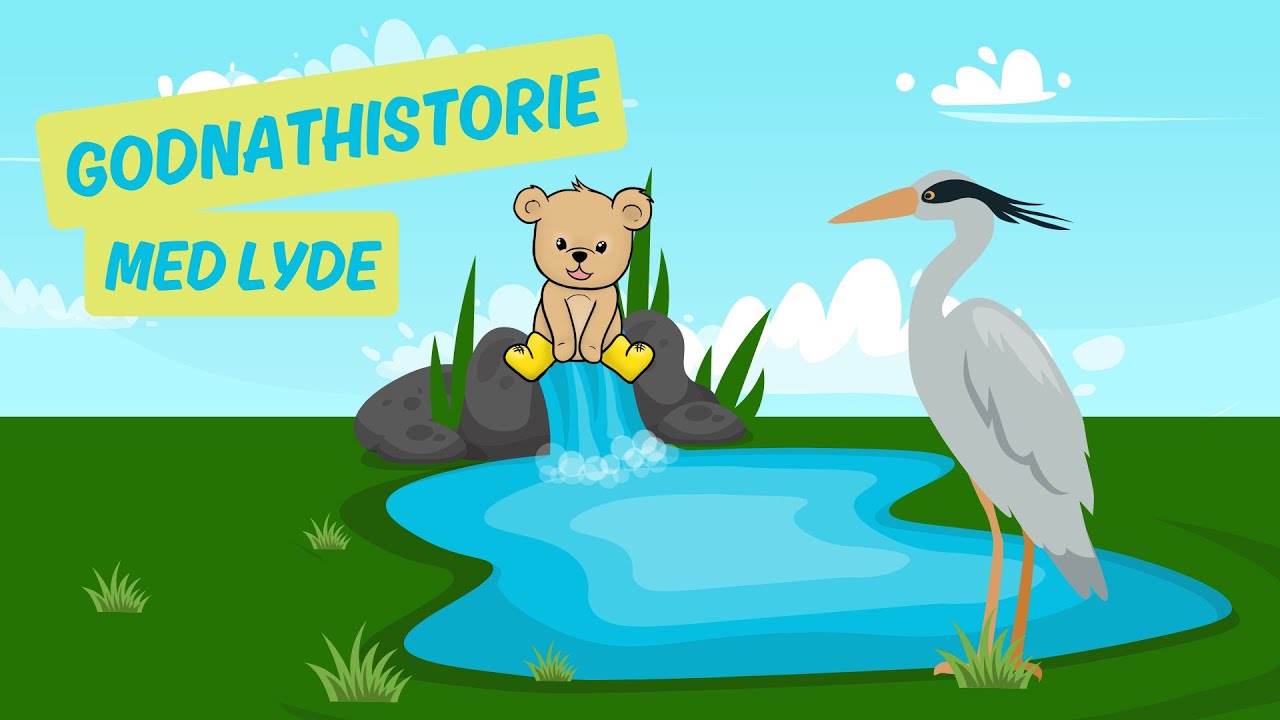Geo og Fiskehejren | LYDBOG | Godnathistorier for børn