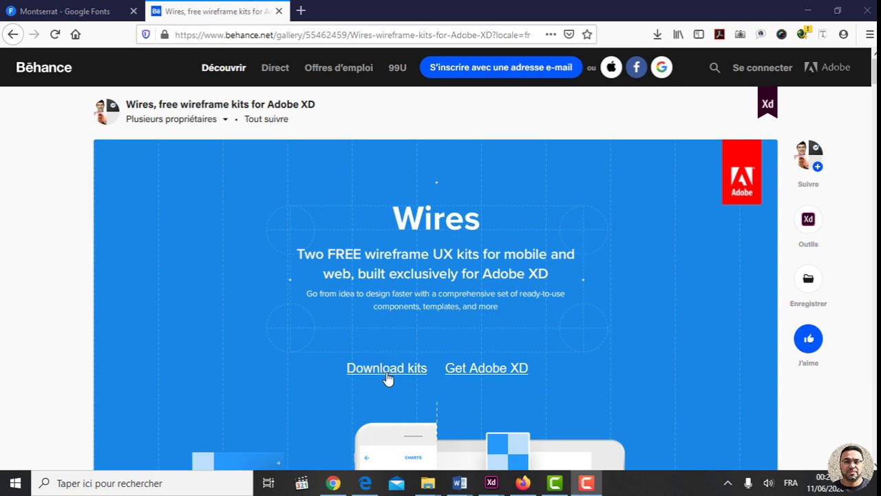 ux ui design adobe xd_leçon2 (tuto en arabe)
