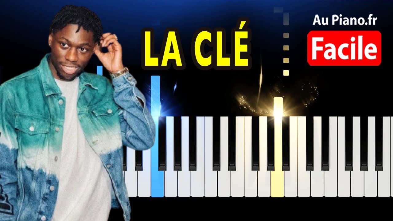 Tiakola La Clé - Piano Cover tutorial Instru 2022