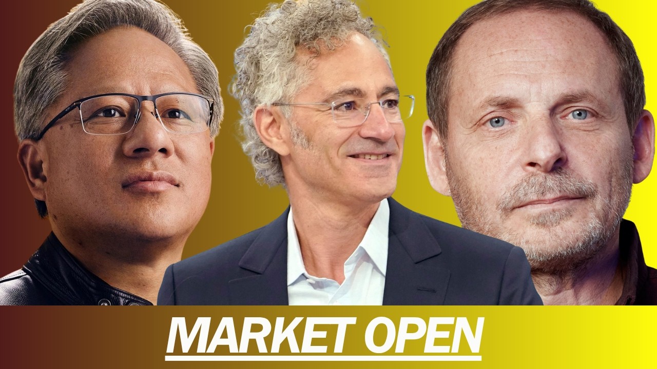 NEBIUS AND PALANTIR PARTNERSHIP, JENSEN SAYS AGI HAS ARRIVED, OIL HIGHEST IN 3 MONTHS | MARKET OPEN