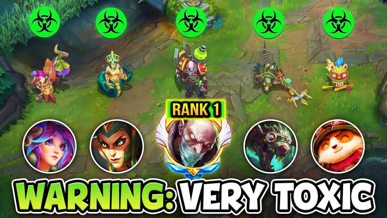WE PLAYED THE POISON COMP WITH THE RANK 1 SINGED (THIS IS VERY TOXIC)