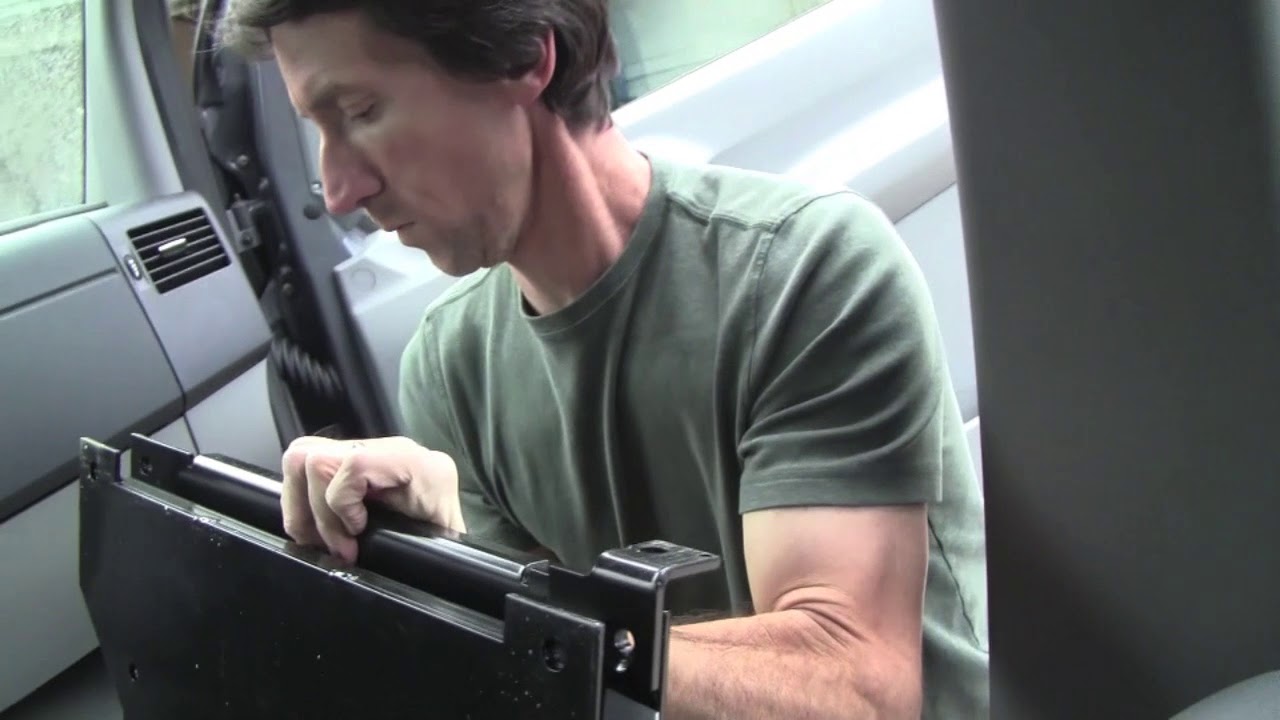 Installing a Sportscraft Passenger Side Swivel Seat in a Sprinter van