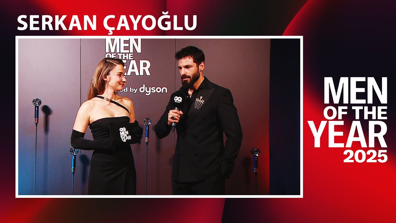 Serkan Çayoğlu kırmızı halıda! | GQ Men Of The Year 2025