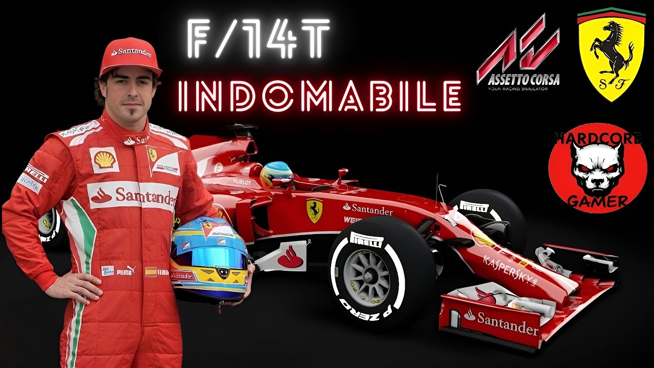 🔥ALONSO+ FERRARI 14/T :  TALENTO SPRECATO?🔥#HARDCOREGAMER #Ferrari #Alonso #F14T #SpaFrancorchamps