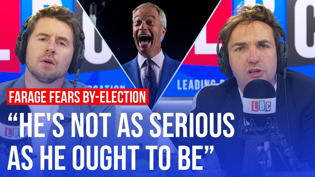 LBC callers react as Nigel Farage tells friends he fears 'facing by-election'