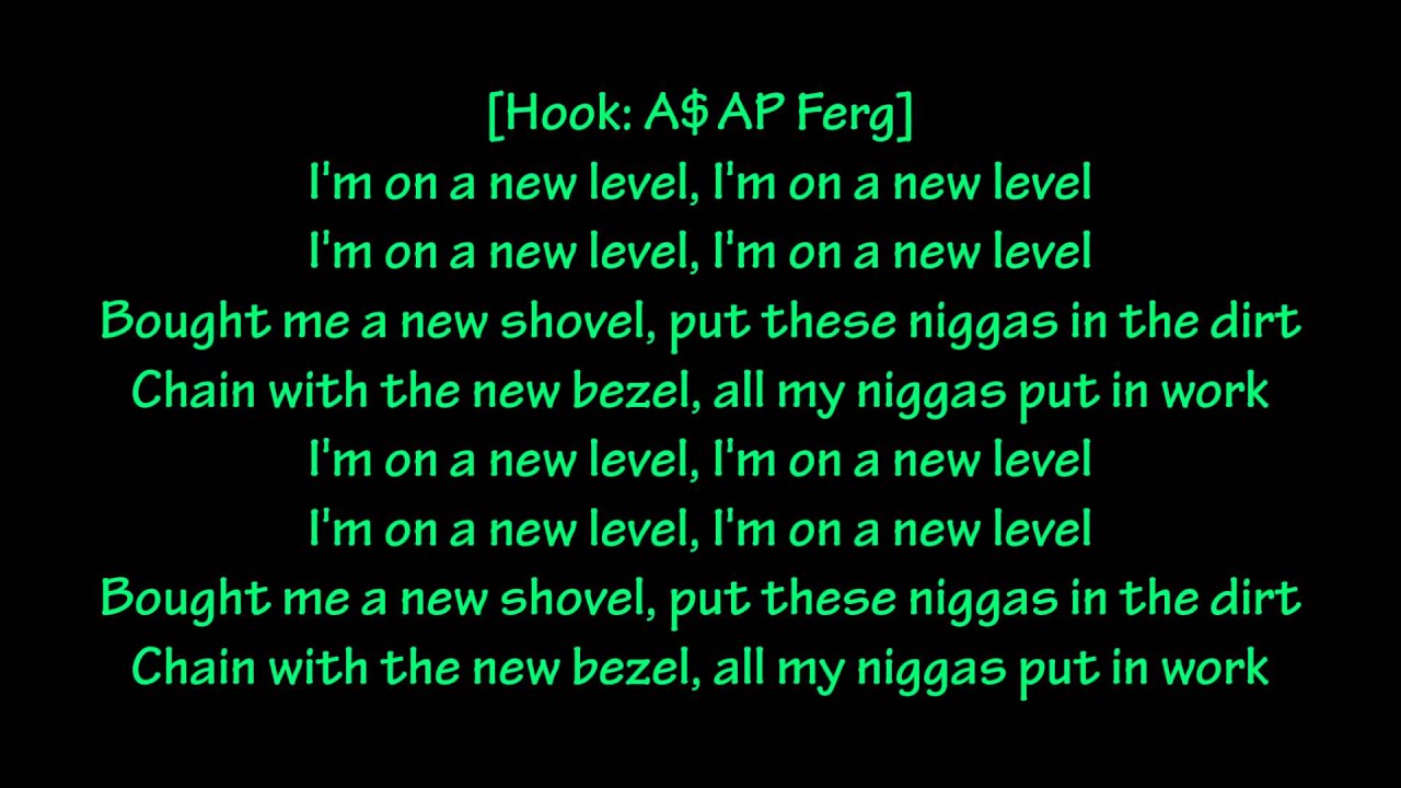 ASAP Ferg Ft  Future   New Level Lyrics