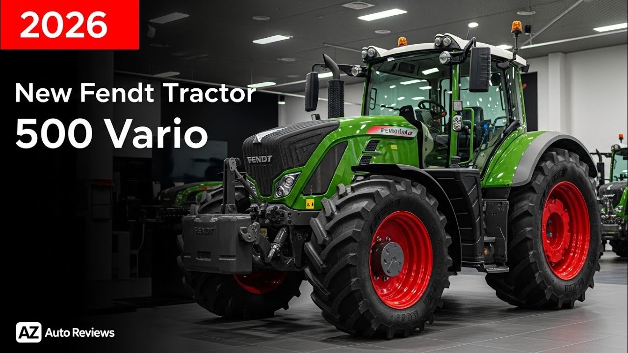 ⚡ Fendt 500 Vario 2026 – Modernste Technik im kompakten Power-Traktor
