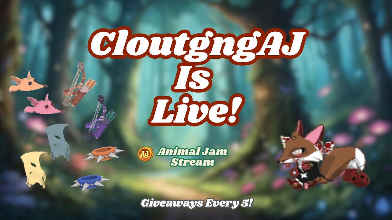 ANIMAL JAM LIVE! Giveaways every 10 MINS! TFD AND TURKEY GAMES!!
