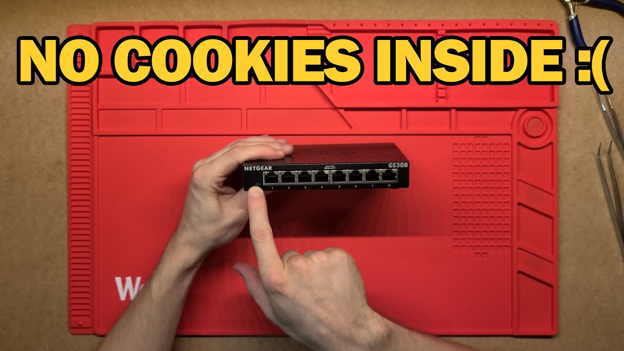 What's Inside a Network Switch? Netgear 8-Port Switch Teardown