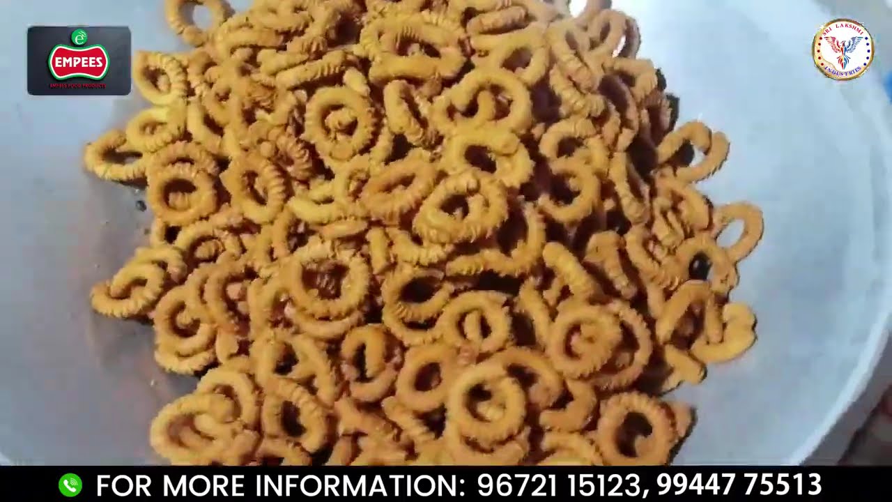 chekodi Murukku Machine Working Process Home Business Opportunity |  #snackmachine #murukkumachine