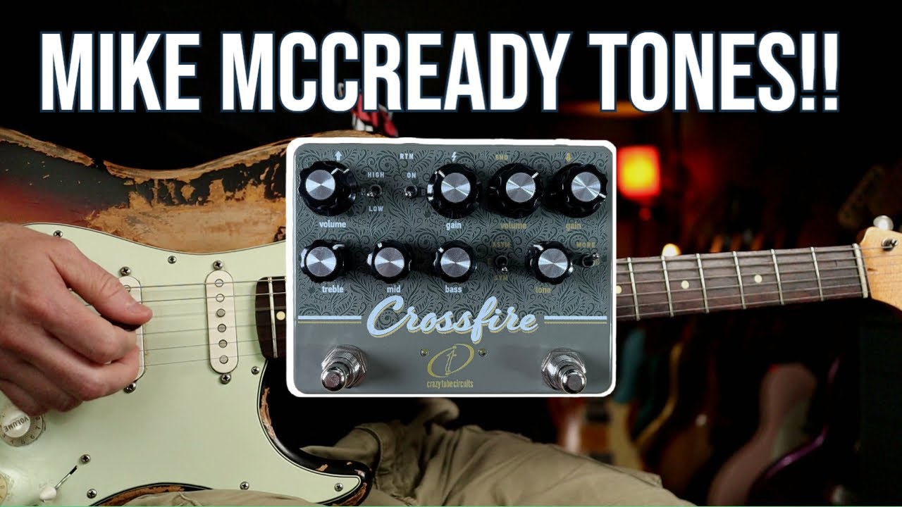 Mike McCready Tones!! | Crazy Tube Circuits Crossfire Drive and Amp Pedal Demo
