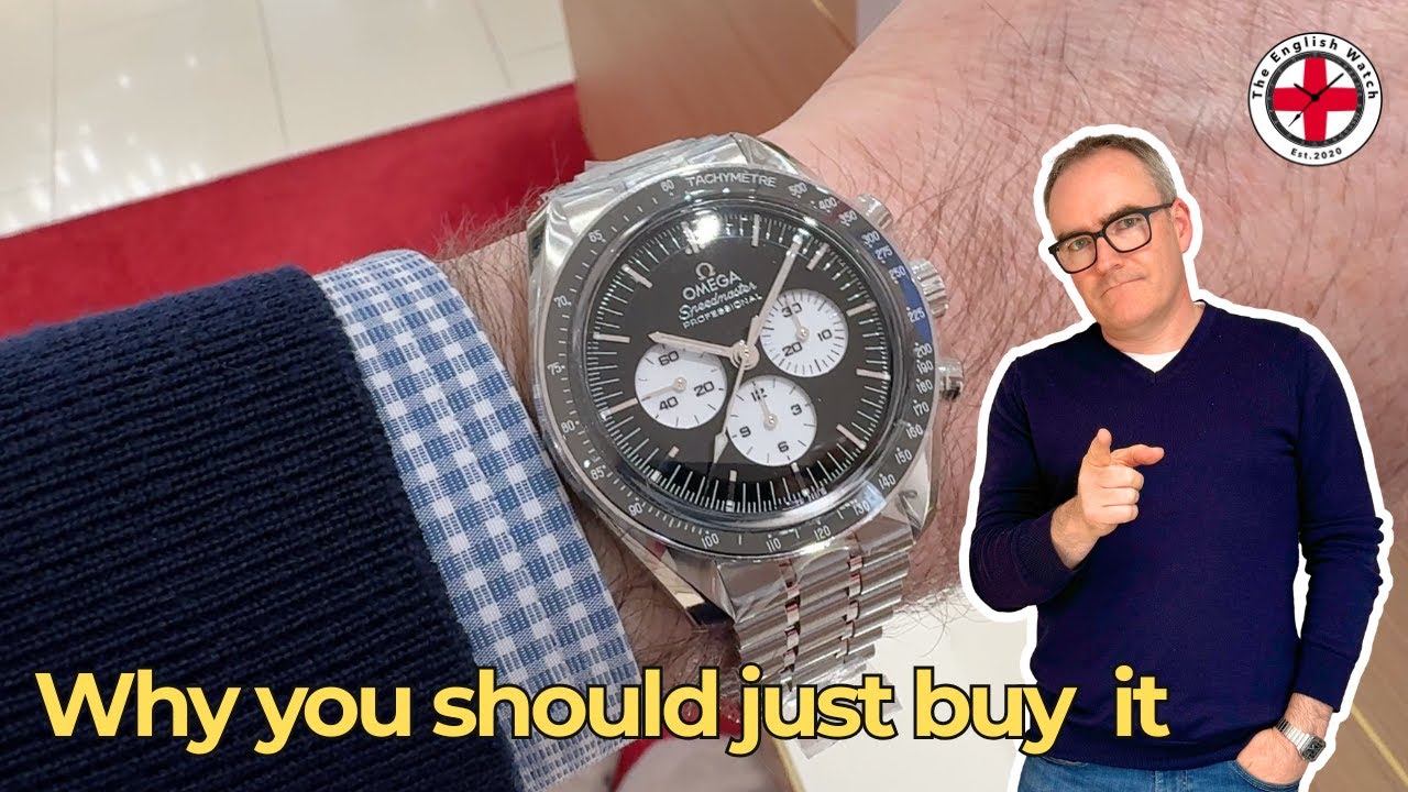 Я не ожидал, что мне это понравится… Новые часы Omega Speedmaster Reverse Panda #watch #omega #sp...