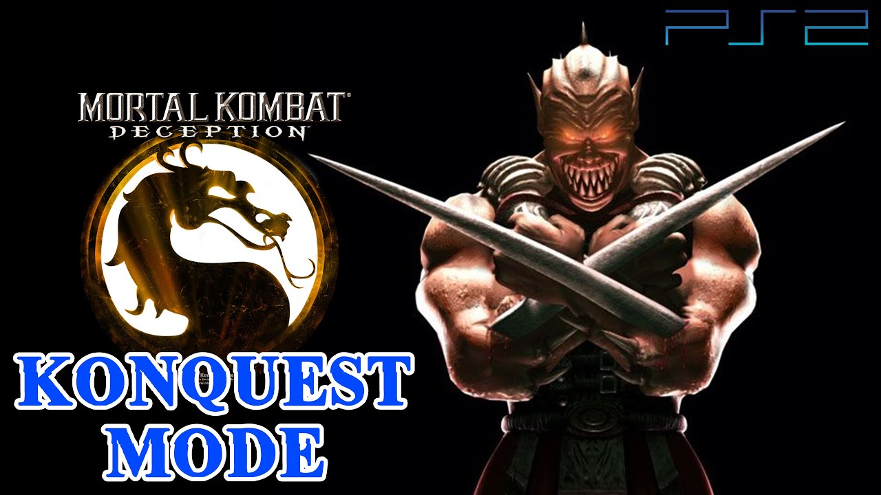 Mortal Kombat Deception (2004) Konquest Mode Playthrough/Walkthrough - No Commentary Playstation 2