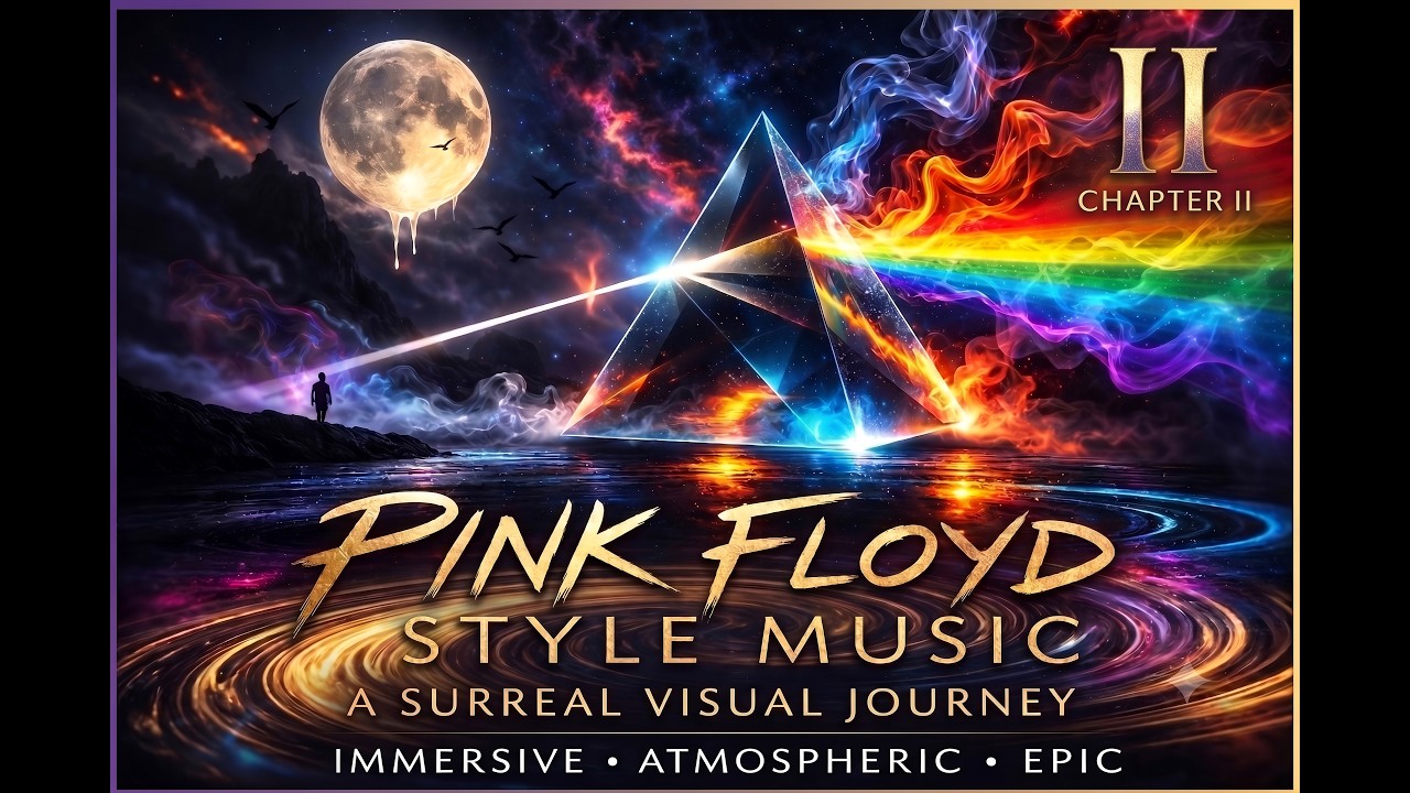 Pink Floyd Style - Visual Sound Series 2- visual soundscape between light, silence and urban dreams.