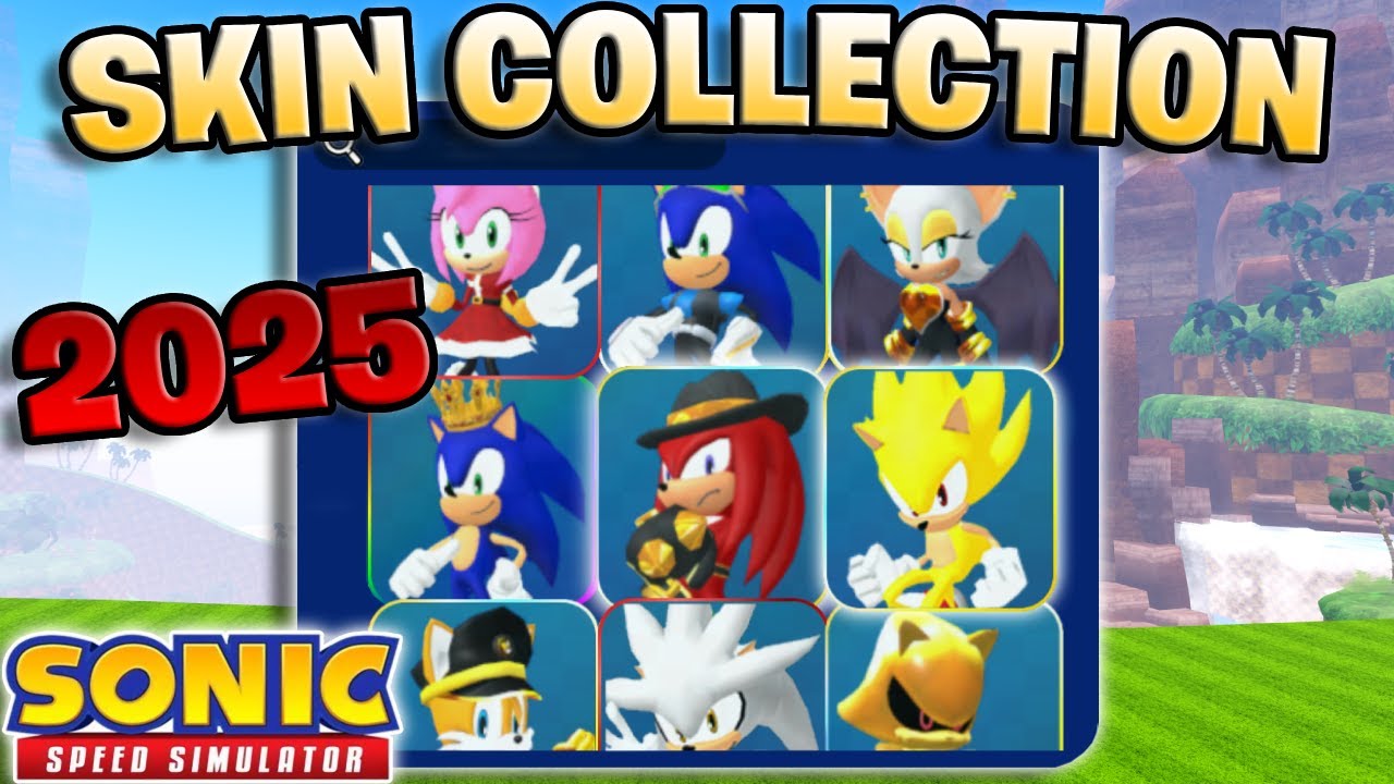 All Of My Sonic Speed Simulator CHARACTERS! (2025)