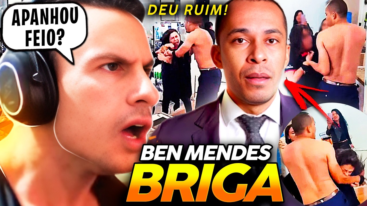 SUPER XANDÃO REAGINDO a BEN MENDES ENTRA em BRIGA FEIA com FUNCIONARIA de LOJA