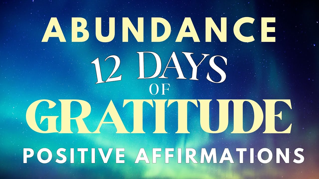 ИЗОБИЛИЕ ✨ 12 ДНЕЙ БЛАГОДАРНОСТИ ✨ День 7 ПОЗИТИВНЫЕ АФФИРМАЦИИ