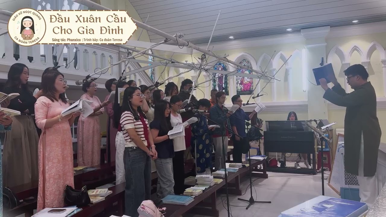 Đầu Xuân Cầu Cho Gia ĐÌnh - Phanxico | Ca Đoàn Teresa - Giáo Xứ Ngọc Quang | Lễ Mồng 2 Tết