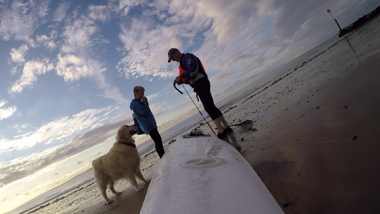 Novice Epic V5 and V8 Surfski experience in Dorset UK
