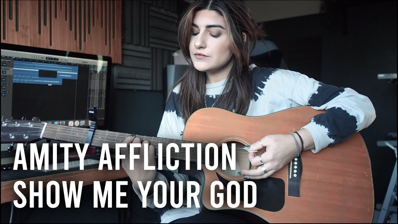 The Amity Affliction - Show me your God Acoustic Cover | Christina Rotondo
