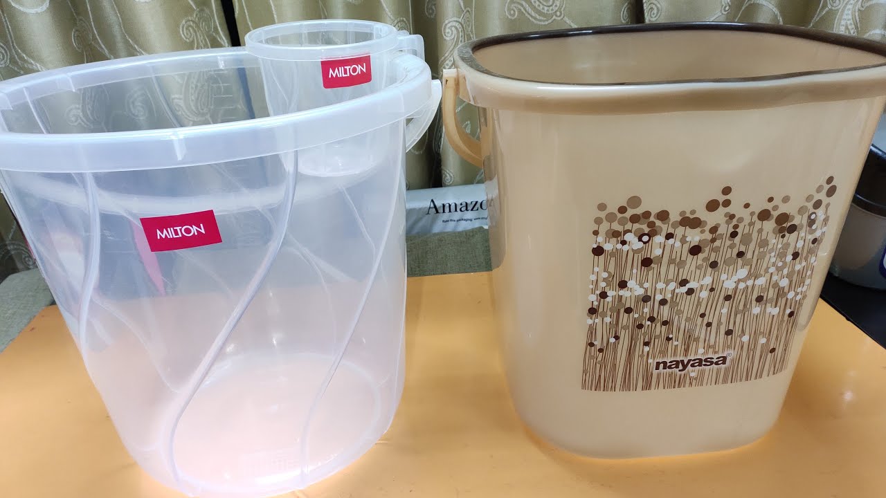 HAMILTON Milton Transparent Vs Nayasa 25 L Bucket