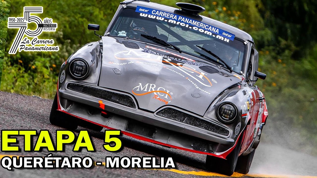 La Carrera Panamericana 2025 Etapa 5 | Accidentes - Acciones & Más