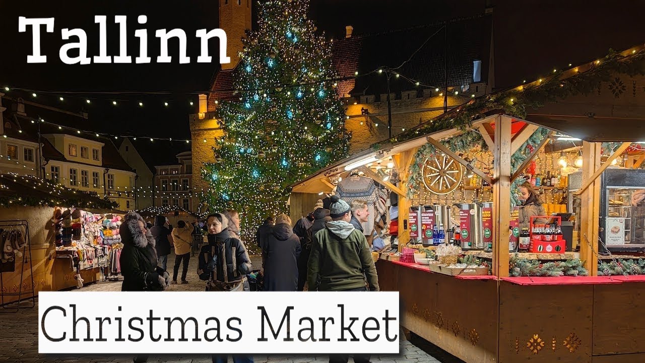 View Estonia's Magical Tallinn Christmas Market 4K by 2025 - Tallinn Old Town Christmas Market 2024