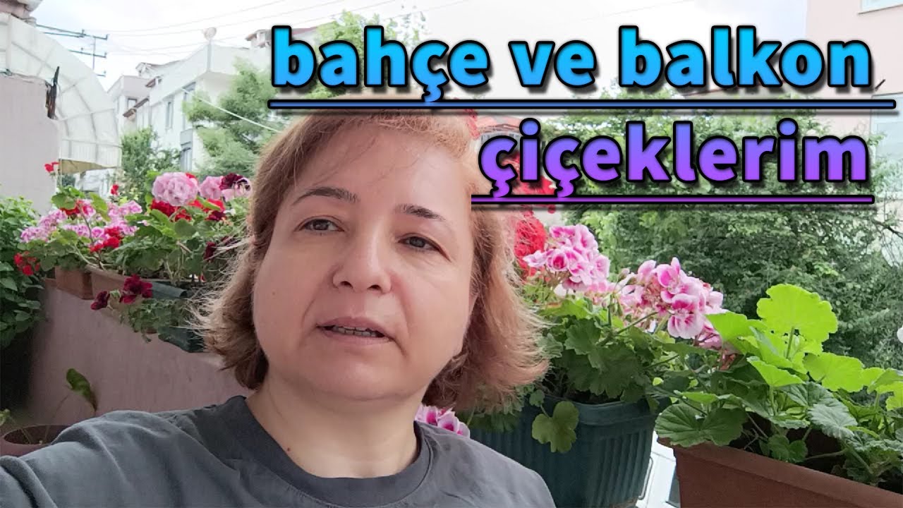 BAHÇE VE BALKON ÇİÇEKLERİMM!! (EVİMİN GÜZELLİKLERİ)