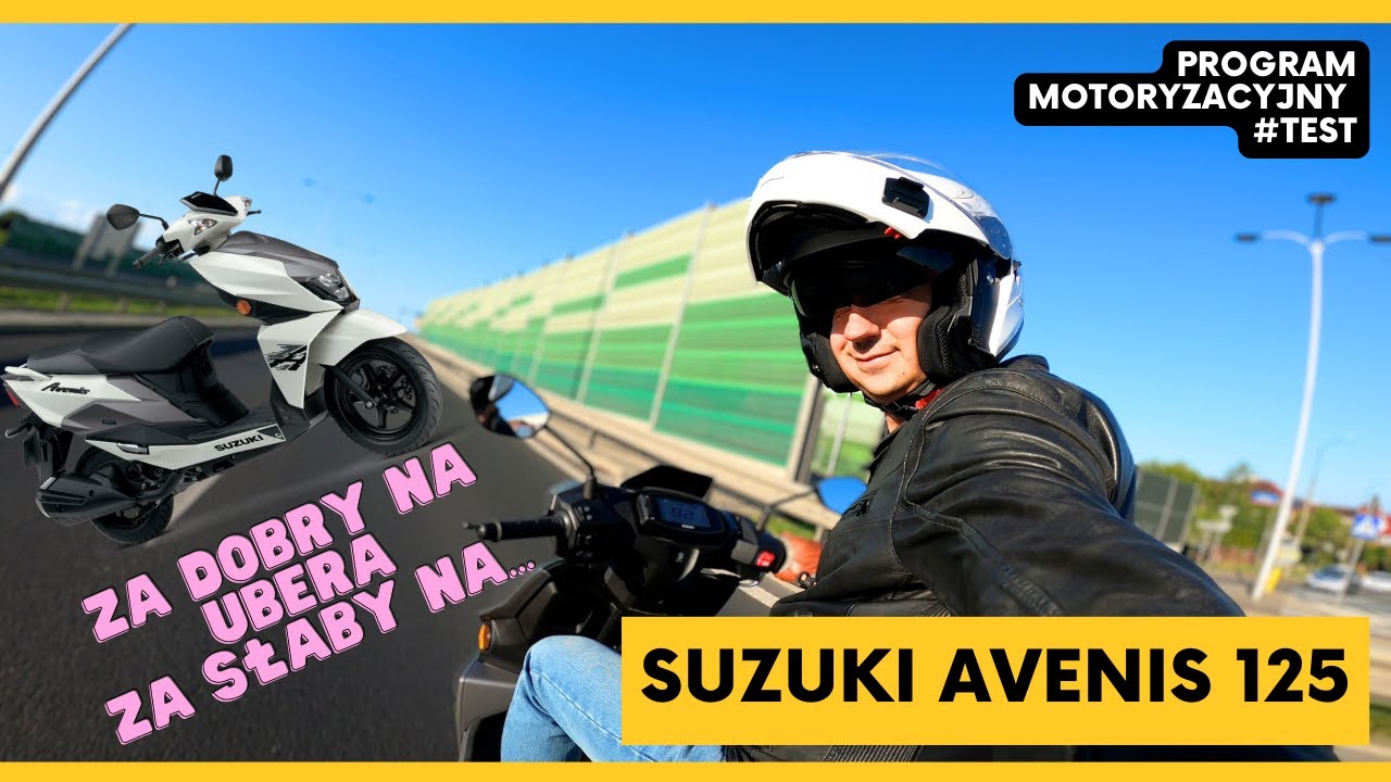 SUZUKI AVENIS 125! TEST i ważne pytanie. CZY PCX 125 zyskał kolejnego konkurenta? I tak i nie!