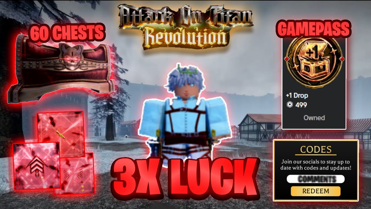 AOT Revolution What I Got From 30 ABERRANT ARMORED Raids With 3X LUCK