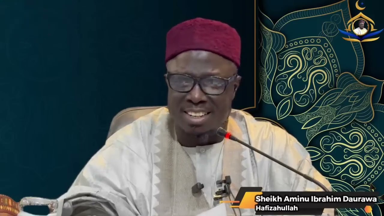 Mahaifiyata ta bani wani turare da nake zargin na sihiri ne | Sheikh Aminu Ibrahim Daurawa