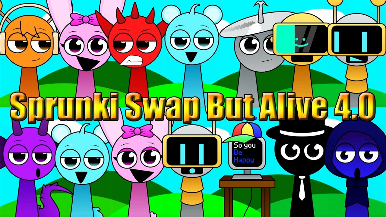 Sprunki Swap But Alive 4.0 - Easter eggs and secret combos hidden within the mod 🔥