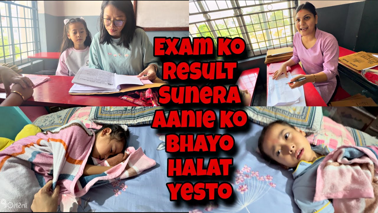 Sochdai nasocheko aayo result aanie ko😳| mamu Papu sangai aanie pani chakka 🤣 yo halat yesto 😳