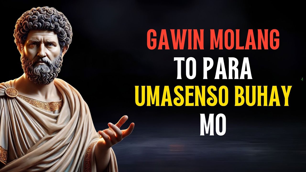 Gusto Mong Umasenso? Dapat Alam Mo To' | Tagalog Stoic