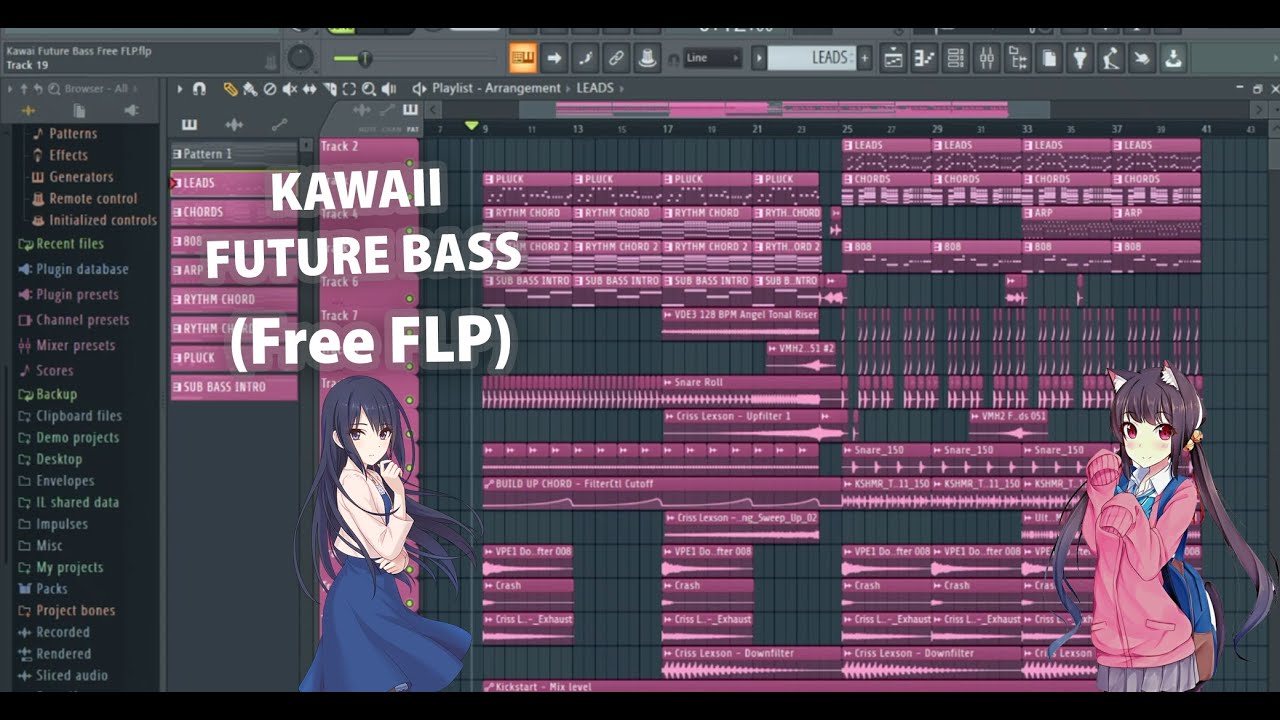 Kawaii Future Bass (Free FLP)