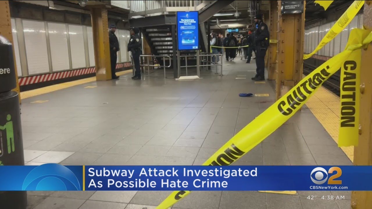 Subway rider stabbed in possible hate crime